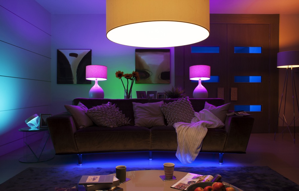 RGB / Mood Lights Automation philips hue lounge