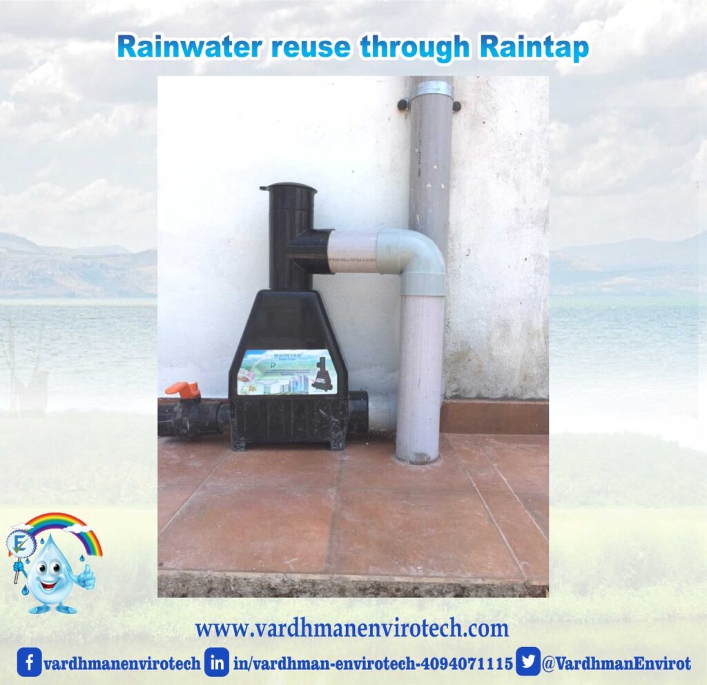 raintap rooftop rainwater filter
