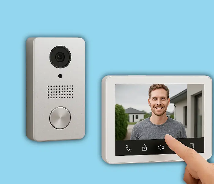 vide door phone two way audio video communication